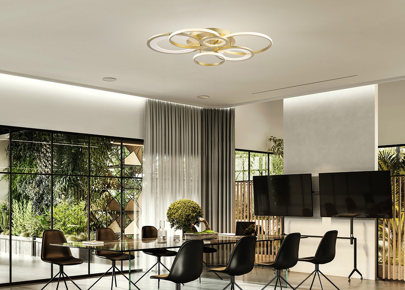 Потолочная светодиодная люстра Escada 10248/6 LED Потолочная светодиодная люстра Escada 10248/6 LED