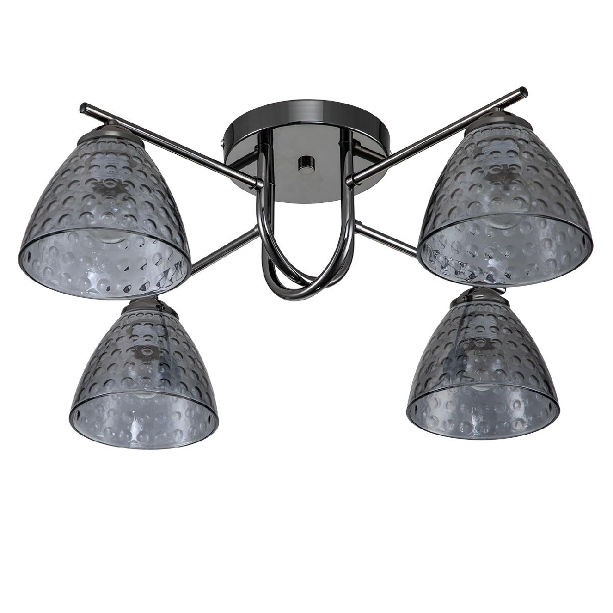 Потолочная люстра Escada Adonis 659/4PL Black Потолочная люстра Escada Adonis 659/4PL Black