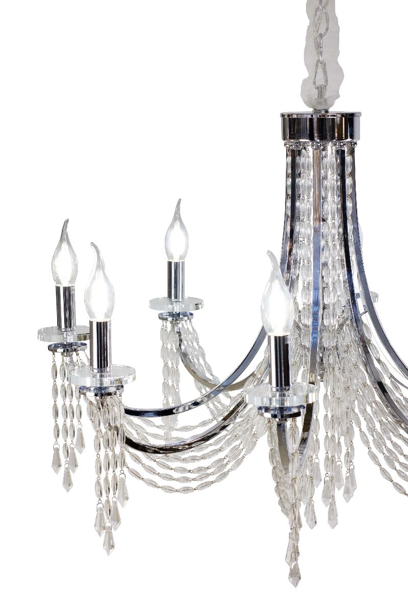 Подвесная люстра AM Group VIORE SP8 Chrome Подвесная люстра AM Group VIORE SP8 Chrome