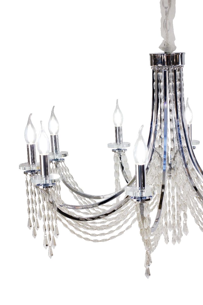 Подвесная люстра AM Group VIORE SP8 Chrome Подвесная люстра AM Group VIORE SP8 Chrome