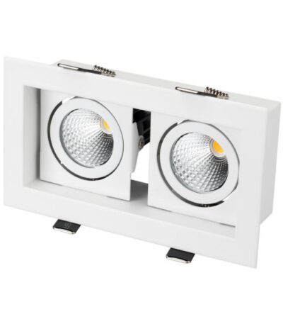 Встраиваемый светильник Arlight CL-KARDAN-S180x102-2x9W Warm 024127