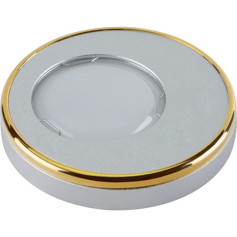 Встраиваемый светильник Fametto DLS-V104 GU5.3 SAND SILVER+GOLD 10735 Встраиваемый светильник Fametto DLS-V104 GU5.3 SAND SILVER+GOLD 10735
