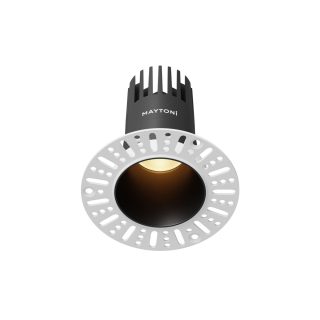 Встраиваемый светильник Maytoni Dip DL120-10W-2.7K-TRS-B