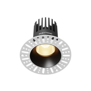 Встраиваемый светильник Maytoni Dip DL121-15W-2.7K-TRS-B