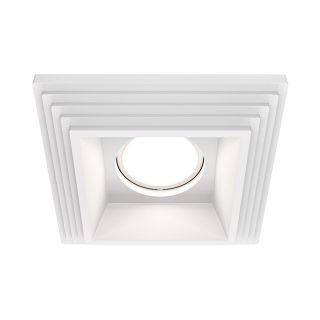 Встраиваемый светильник Maytoni Gyps Modern DL005-1-01-W-1