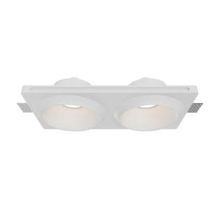 Встраиваемый светильник Maytoni Gyps Modern DL124-GU10-02-TRS-W