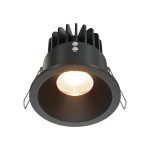 Встраиваемый светильник Maytoni Zoom DL034-01-12W2.7K-B