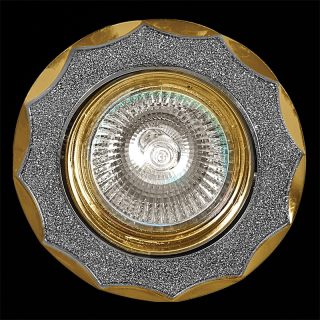 Встраиваемый светильник Reluce 01001-9.0-001AK MR16 SS+GD