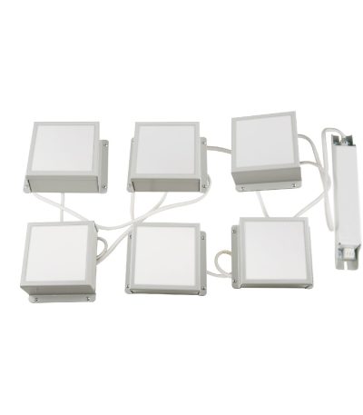 Встраиваемый светильник Uniel ULP-1010 42W/4000К IP40 GRILYATO OPAL WHITE KIT06 UL-00012448