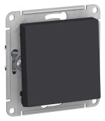 Выключатель 1-клавишный 2-полюсный 10А Systeme Electric AtlasDesign Карбон ATN001021