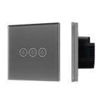 Выключатель сенсорный Arlight SWT-OMALI-S03-ZB-GR (250V, 10A, Zigbee) 050047