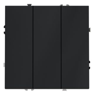 Выключатель трехклавишный Voltum S70 VLS030107
