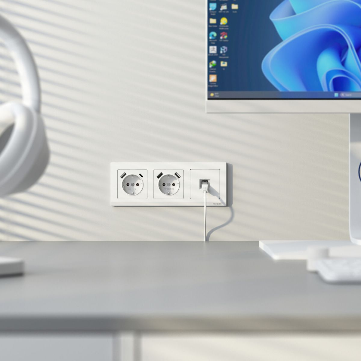 Розетка с/з со шторками и USB тип A+C Werkel W1171761 4690389213267 a069613 Розетка с/з со шторками и USB тип A+C Werkel W1171761 4690389213267 a069613