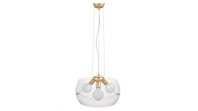 Подвесная люстра Lumina Deco Globo LDP 6018-400 PR+F.GD
