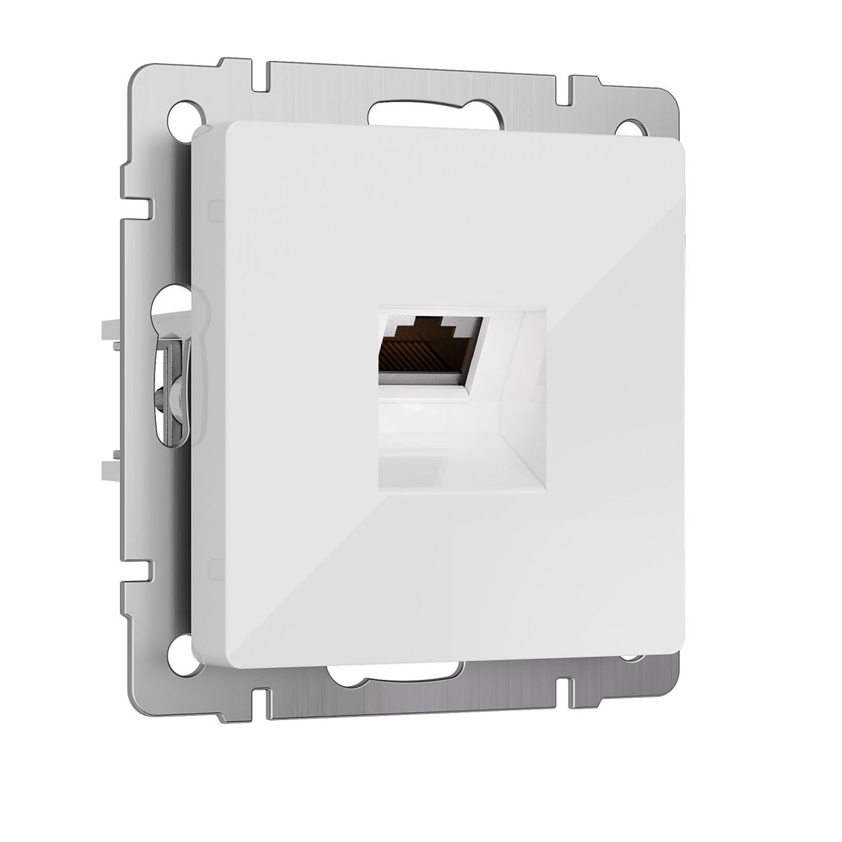 Розетка Ethernet RJ-45 cat. 6A экранированная Werkel W5120101 4690389213465 a069683 Розетка Ethernet RJ-45 cat. 6A экранированная Werkel W5120101 4690389213465 a069683