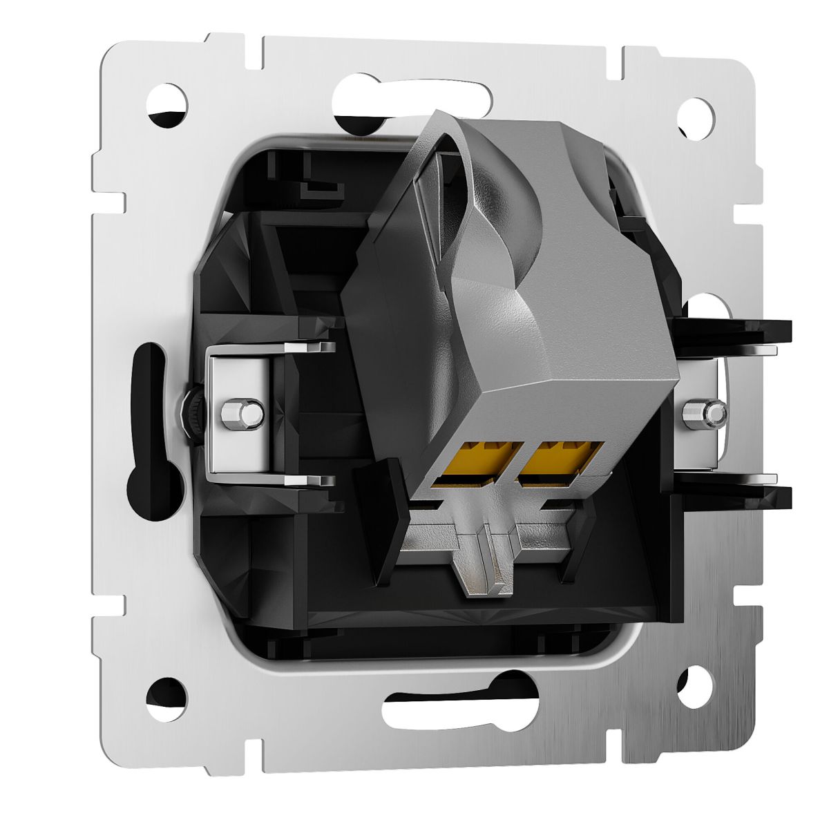 Розетка Ethernet RJ-45 cat. 6A экранированная Werkel W5120108 4690389213496 a069685 Розетка Ethernet RJ-45 cat. 6A экранированная Werkel W5120108 4690389213496 a069685