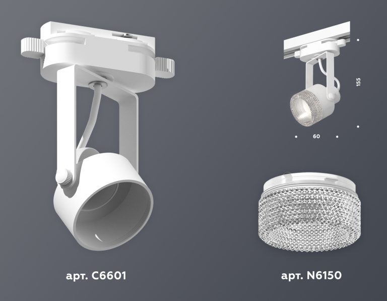 Трековый однофазный светильник Ambrella Light Track System XT6601060 (C6601, N6150)