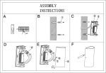 Уличный настенный светильник DesignLed GW-6805-6-WH-WW 002393