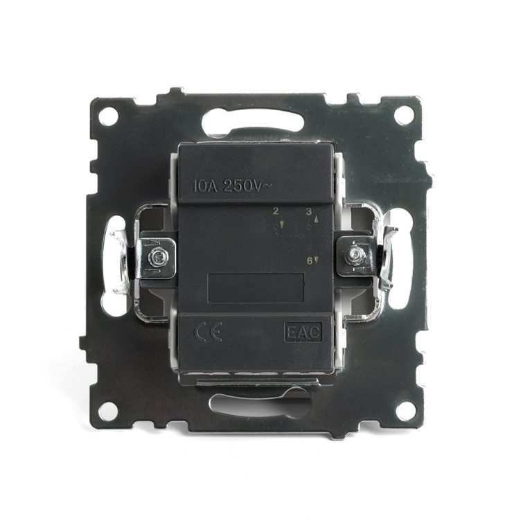 Переключатель 1-клавишный Stekker Катрин GLS10-7105-08 49214