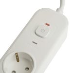 Сетевой фильтр 3-местный с/з и 2 USB-A+2 Type-C Stekker Nova HM21-31-02 50099