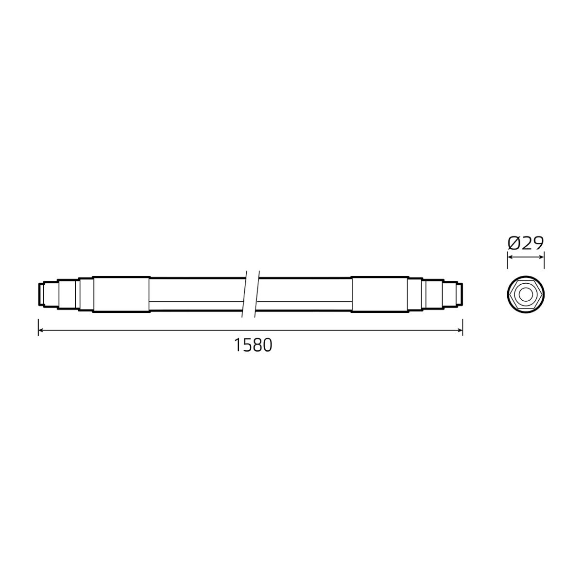 Линейный светильник Gauss Compact 843424236 Линейный светильник Gauss Compact 843424236