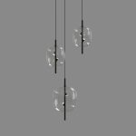 Подвесной светильник Delight Collection 10018P/1 black/clear