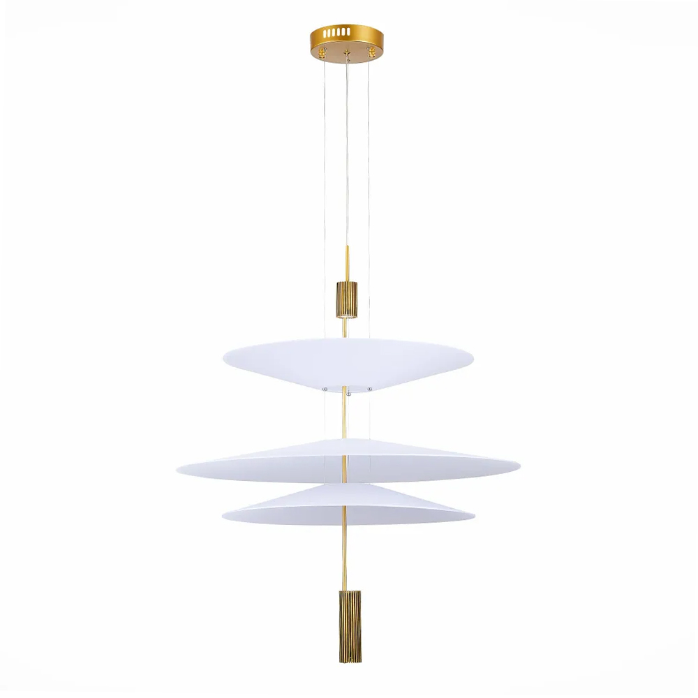 Подвесной светильник Delight Collection 9221P/3 gold/white Подвесной светильник Delight Collection 9221P/3 gold/white