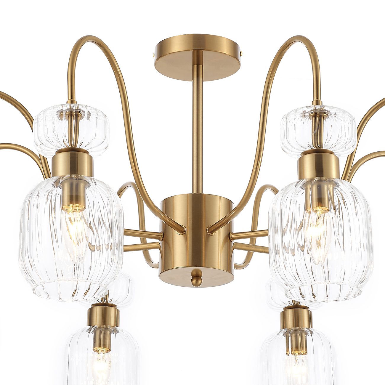 Люстра на штанге Escada Gloss 1141/8PL Clear Люстра на штанге Escada Gloss 1141/8PL Clear