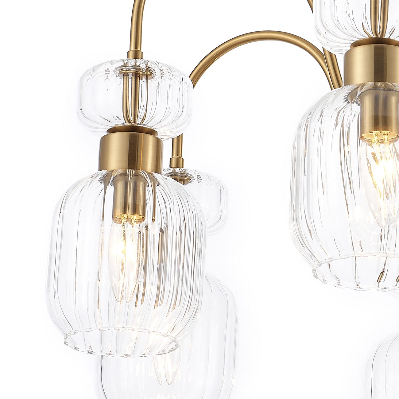 Люстра на штанге Escada Gloss 1141/8PL Clear Люстра на штанге Escada Gloss 1141/8PL Clear