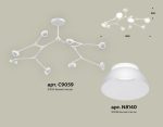 Люстра на штанге Ambrella Light Traditional (C9059, N8140) XB9059100