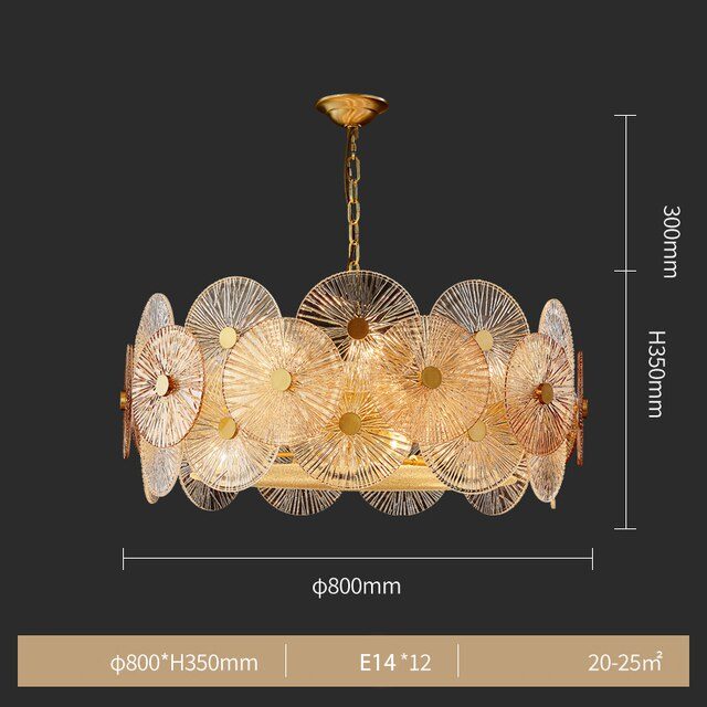 Подвесная люстра Delight Collection 8848-80 gold Подвесная люстра Delight Collection 8848-80 gold