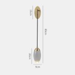 Бра DeLight Collection Celestial MT8847-1W brass