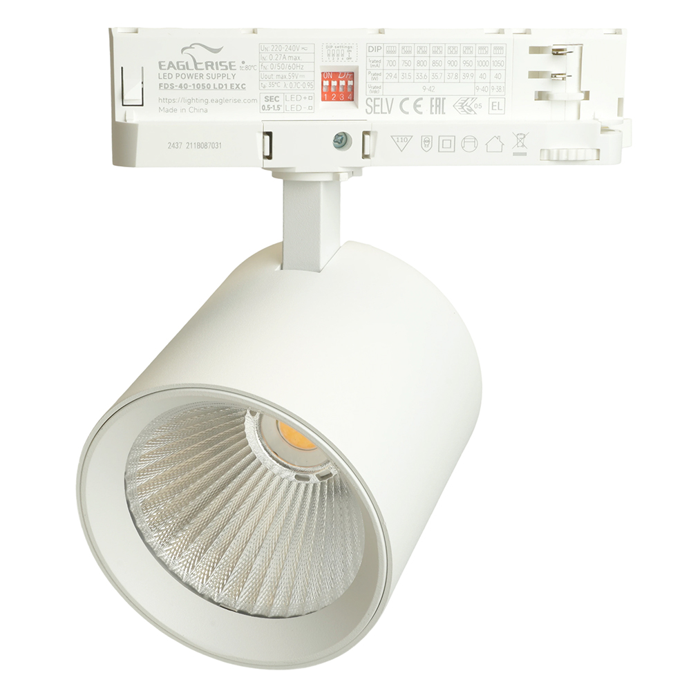 Трековый трехфазный светильник Feron TR Reflex 52058 Трековый трехфазный светильник Feron TR Reflex 52058