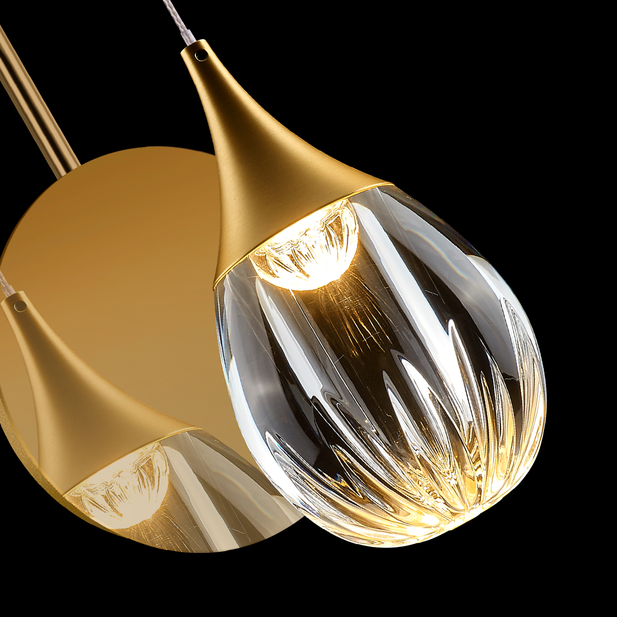 Бра Delight Collection Stilla MB24001004-1A gold/clear Бра Delight Collection Stilla MB24001004-1A gold/clear