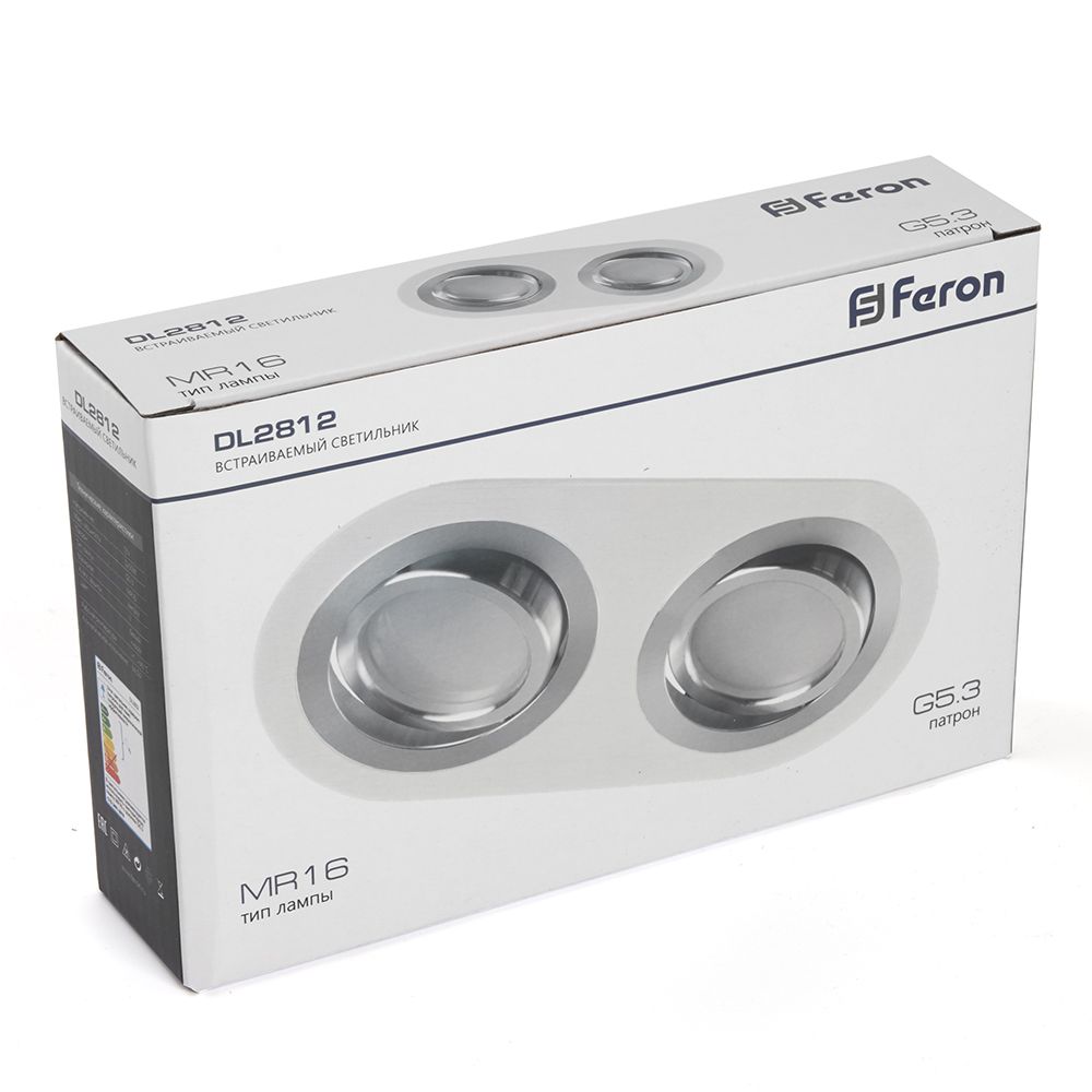 Встраиваемый светильник Feron DL2812 48461 Встраиваемый светильник Feron DL2812 48461