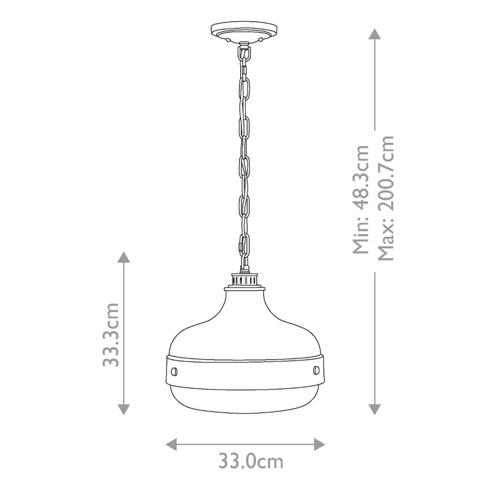 Подвесной светильник Feiss Cadence FE-CADENCE-2P-MB Подвесной светильник Feiss Cadence FE-CADENCE-2P-MB