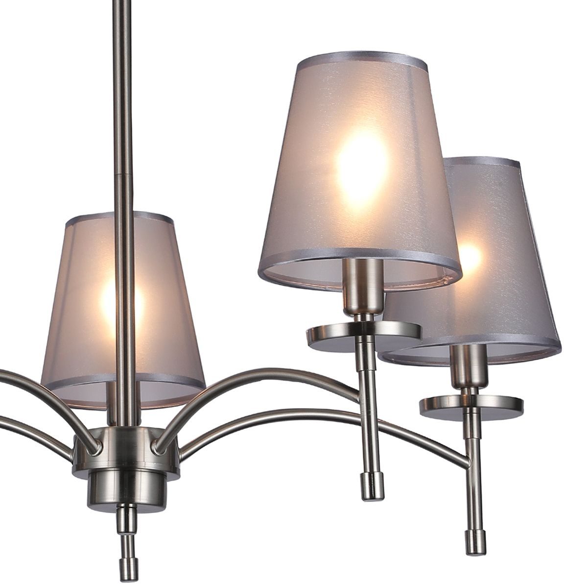 Люстра на штанге Escada Faith 694/5PL Nickel Люстра на штанге Escada Faith 694/5PL Nickel