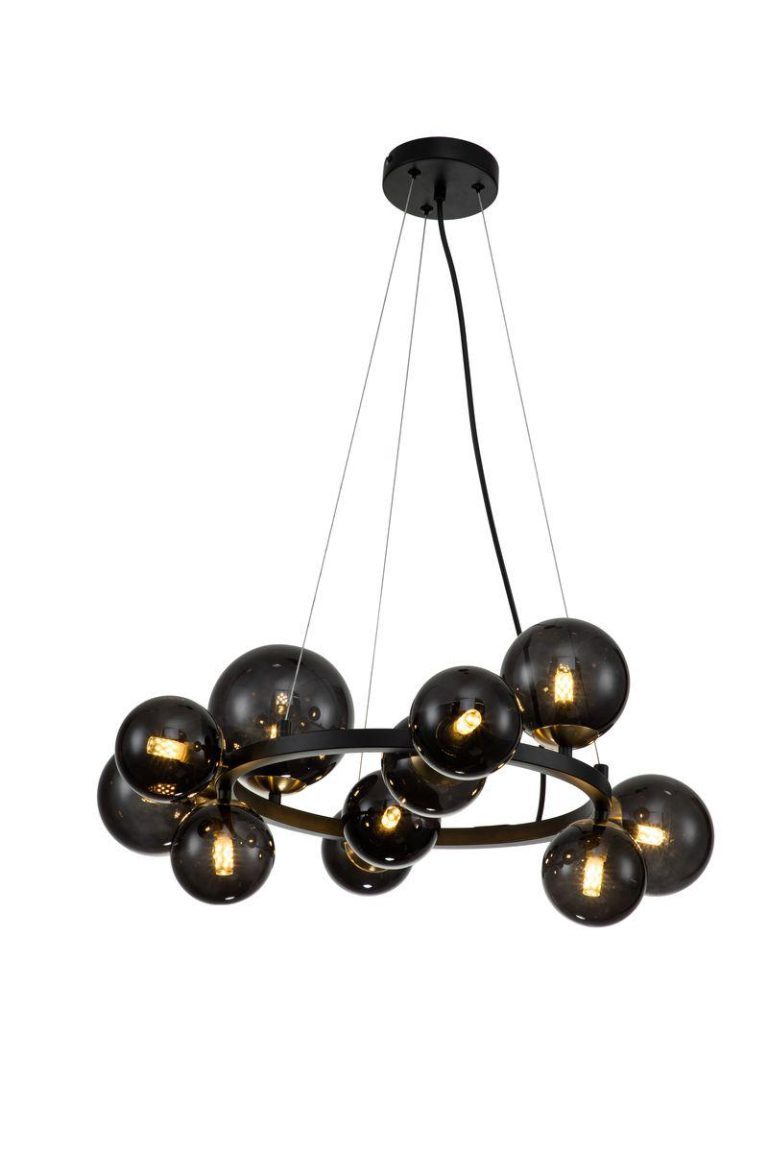 Подвесная люстра Indigo Molecola 11018/11P Black V000195