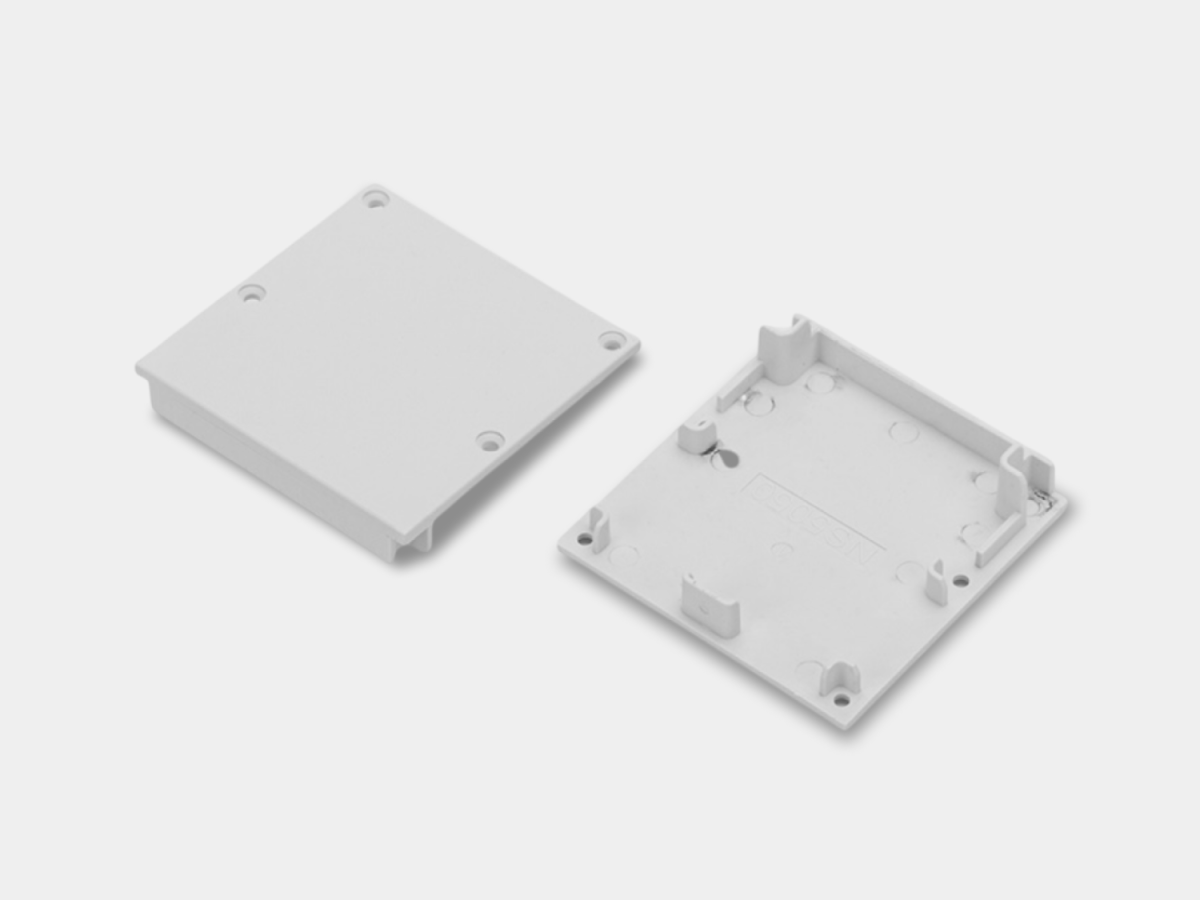 Заглушки для профиля LS.5050-W DesignLed (комплект, 2 шт) LS5050-W-ECS 00-00010388 Заглушки для профиля LS.5050-W DesignLed (комплект, 2 шт) LS5050-W-ECS 00-00010388