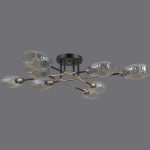 Люстра на штанге Illumico IL0255-8CSQ-79 BK AB