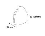 Настенный светильник Italline IT02-015 black