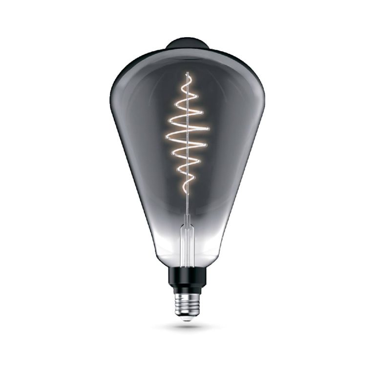 Лампа светодиодная филаментная Gauss E27 8,5W 1800K серая 157802005