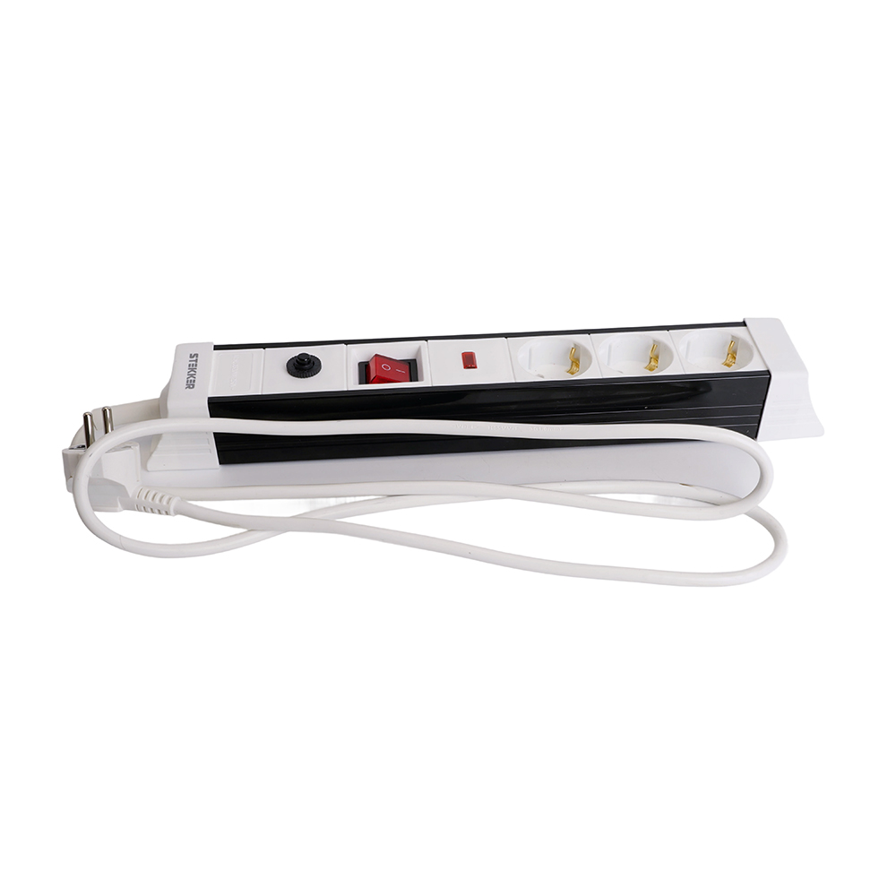 Сетевой фильтр 3-местный с/з Stekker Techno HM22-31-02 50144 Сетевой фильтр 3-местный с/з Stekker Techno HM22-31-02 50144