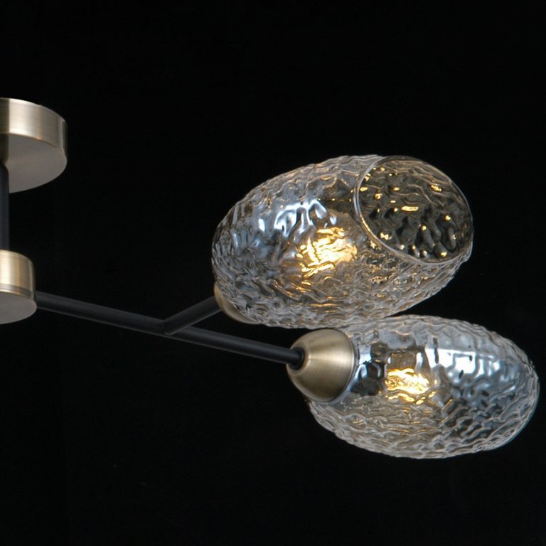 Люстра на штанге Illumico IL0285-4CSQ-79 BK AB